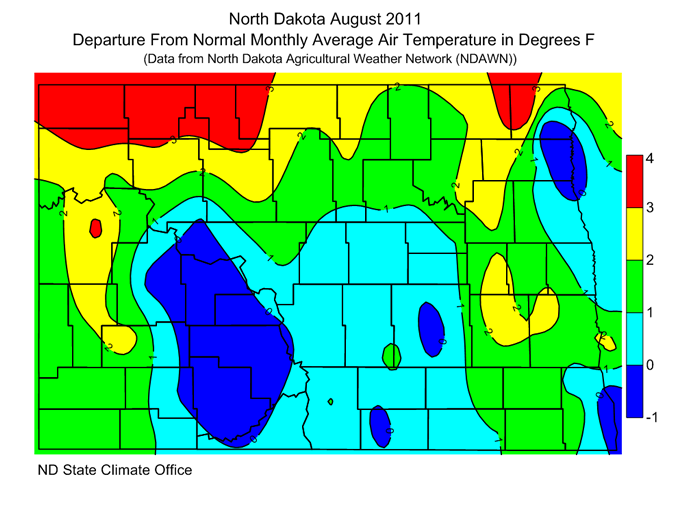 2011 North Dakota State Climate Office NDSU