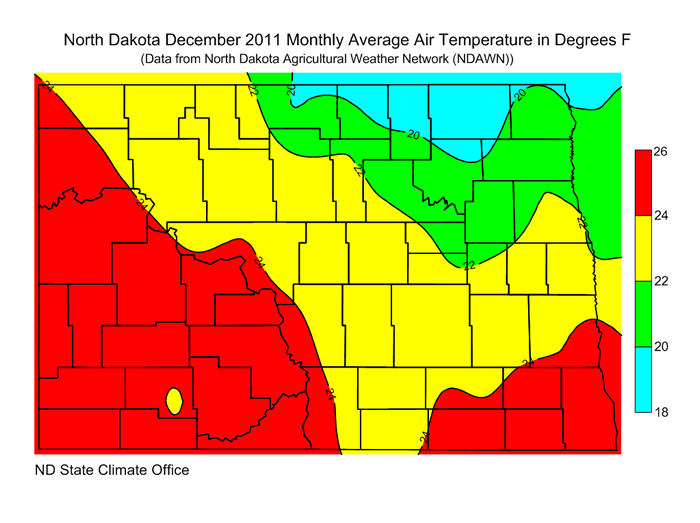 2011 North Dakota State Climate Office NDSU