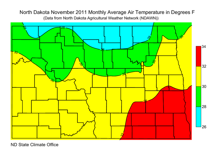 2011 North Dakota State Climate Office NDSU