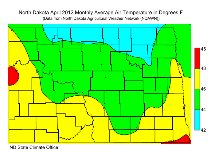 2012 North Dakota State Climate Office NDSU