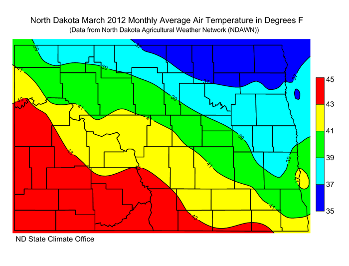 2012 North Dakota State Climate Office NDSU