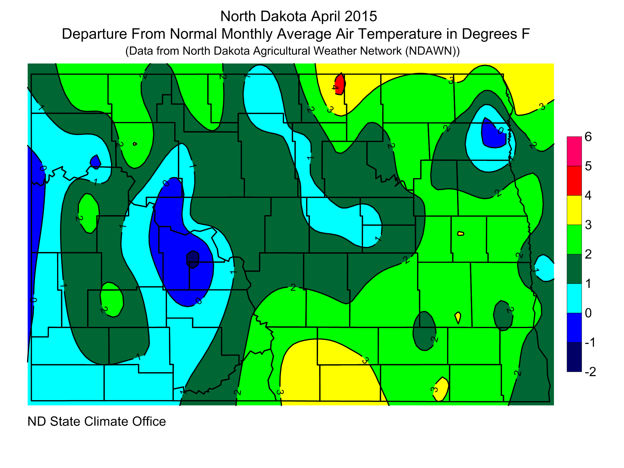 2015 North Dakota State Climate Office NDSU