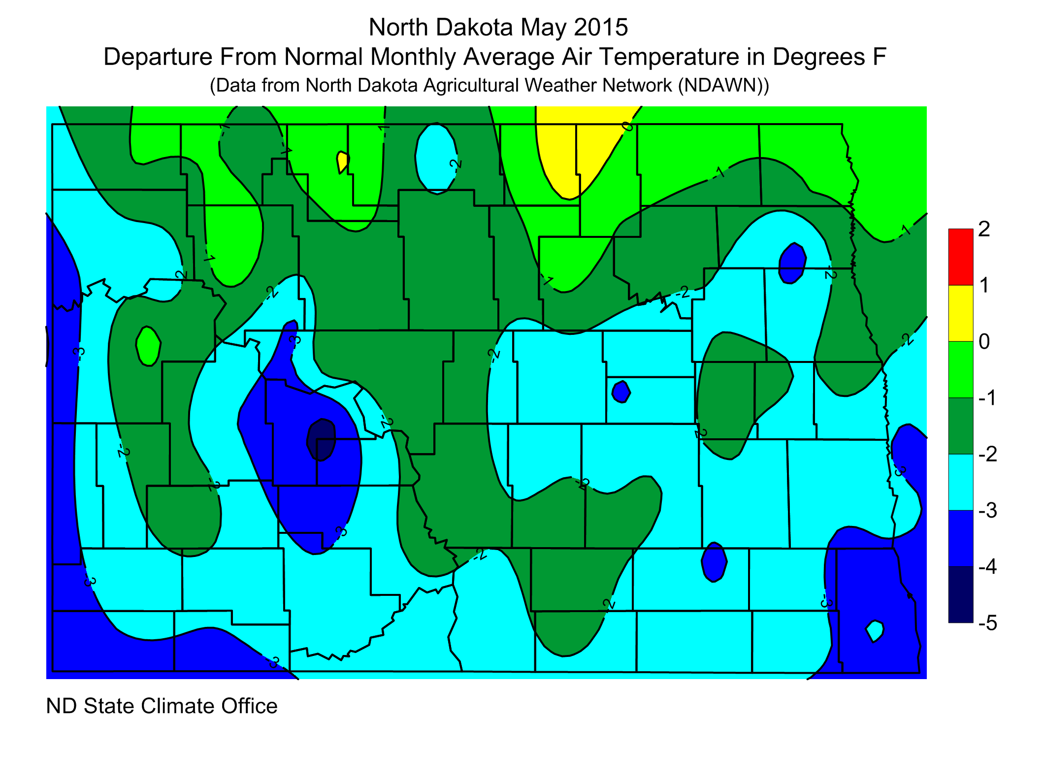 2015 North Dakota State Climate Office NDSU