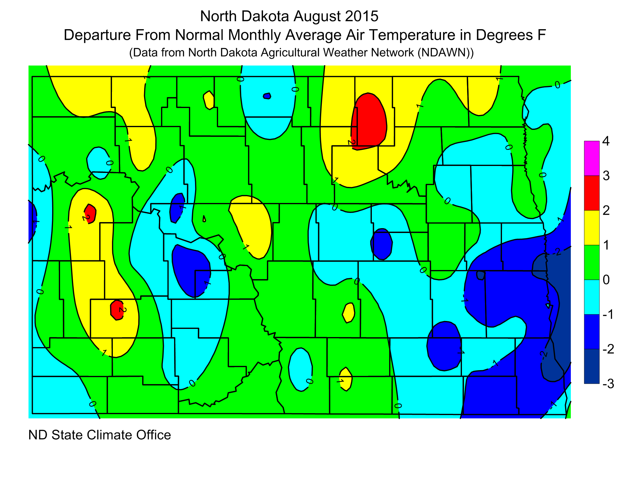 2015 North Dakota State Climate Office NDSU