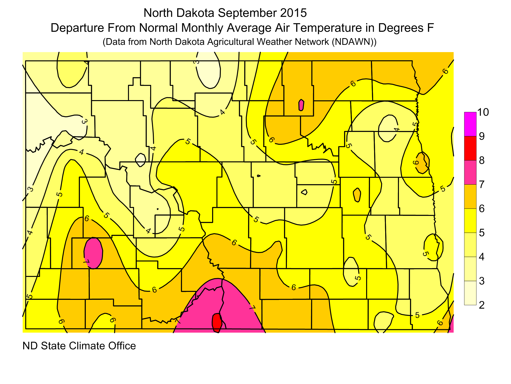 2015 North Dakota State Climate Office NDSU