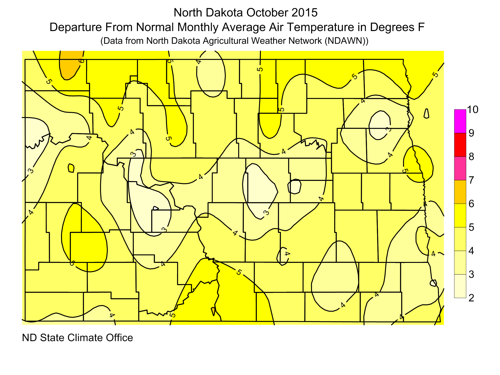 2015 North Dakota State Climate Office NDSU