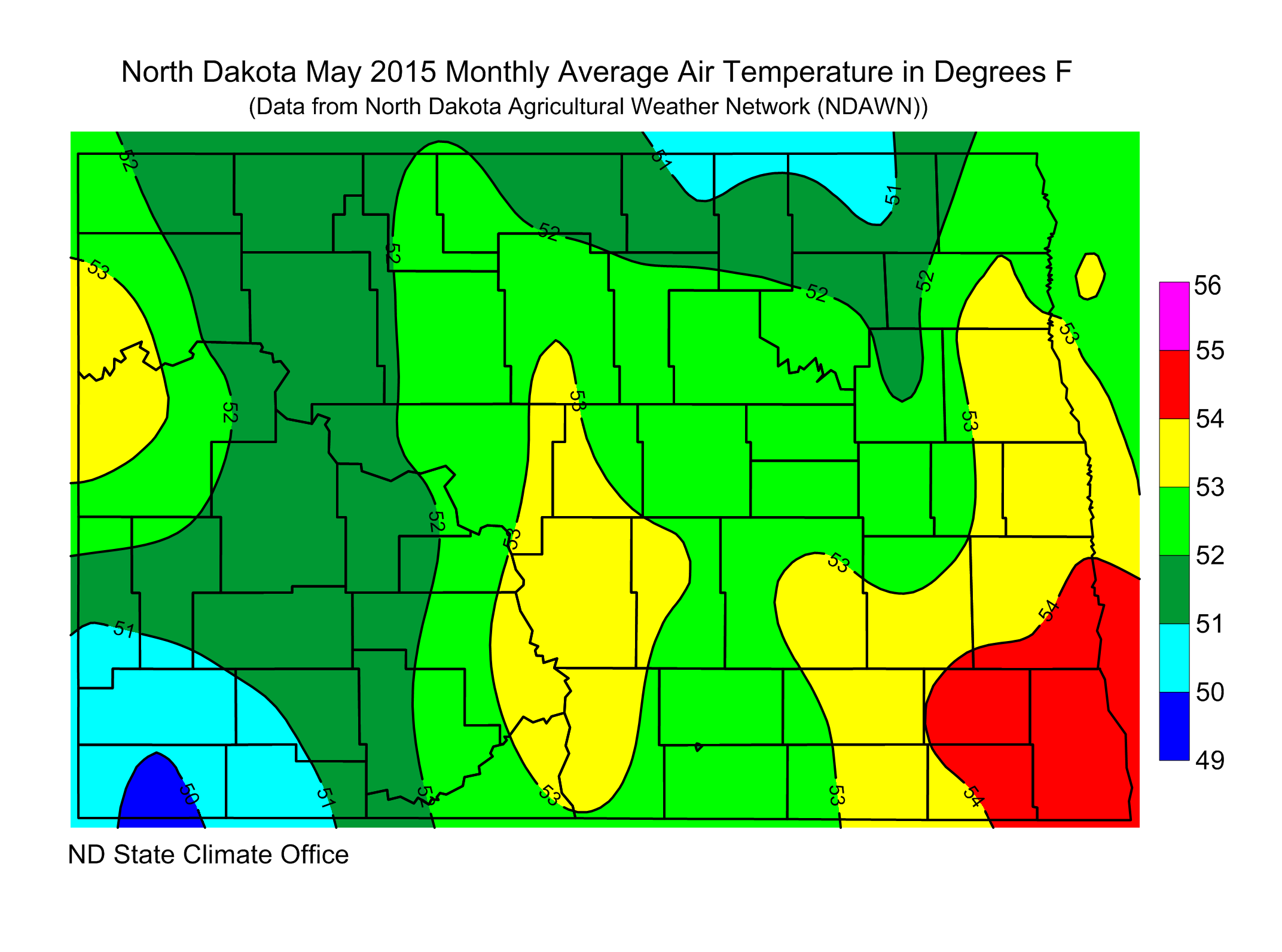 2015 North Dakota State Climate Office NDSU