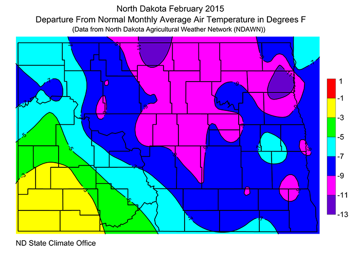 2015 North Dakota State Climate Office NDSU