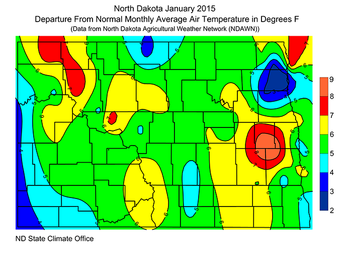 2015 North Dakota State Climate Office NDSU