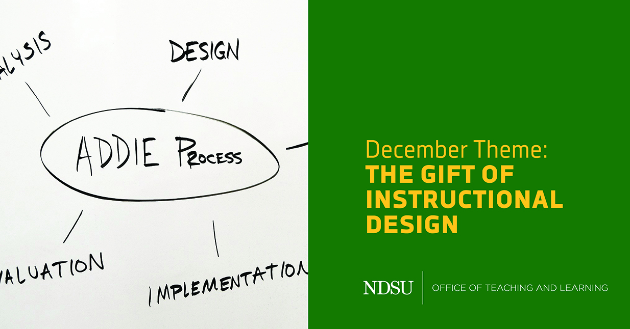 December Theme: The Gift of Instructional Design