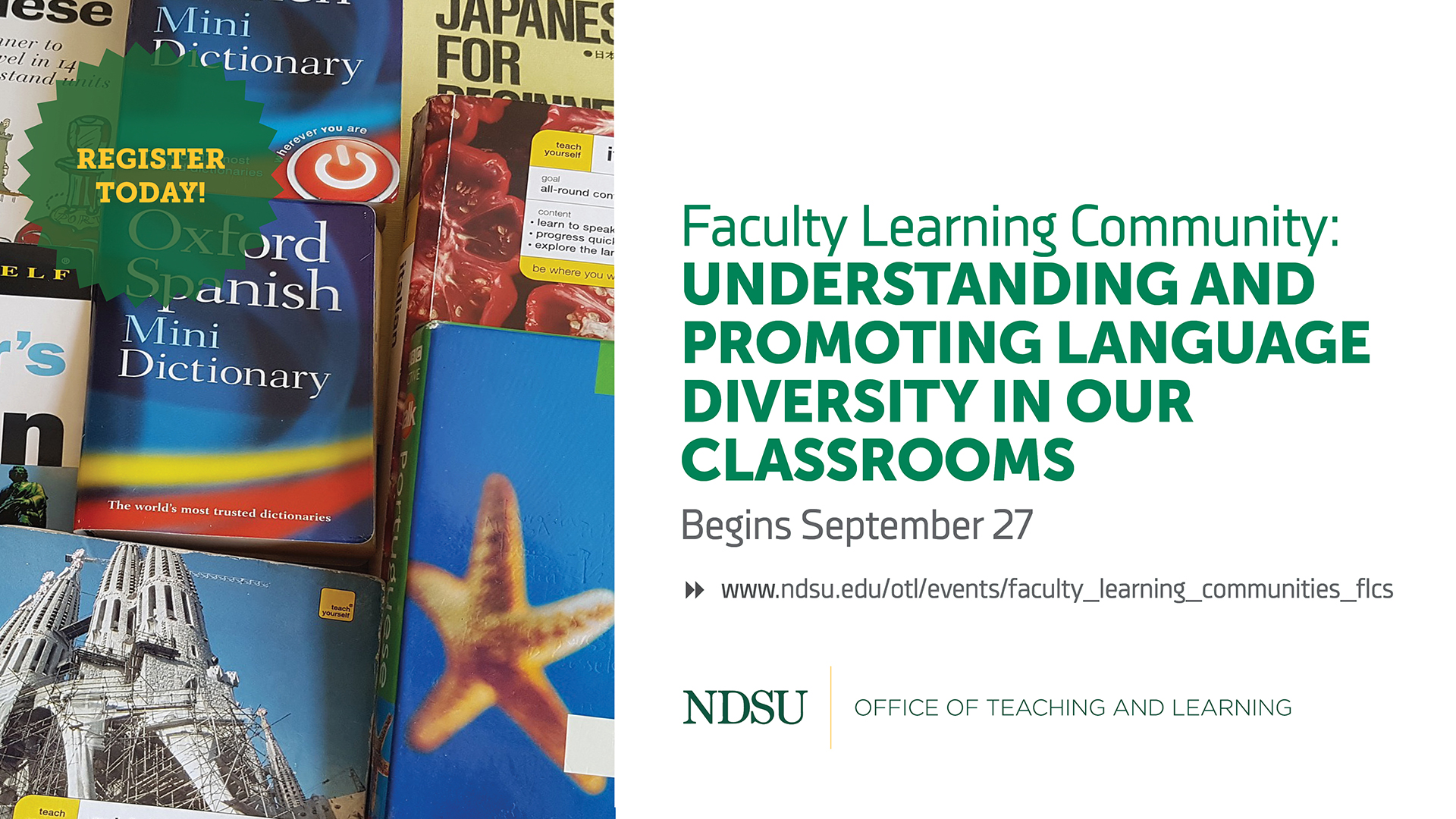 Faculty Learning Community: Understanding and Promoting Language Diversity in our Classrooms
