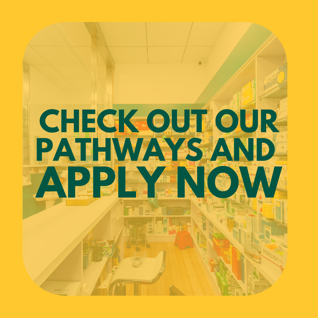Click to learn more about our pathways and application