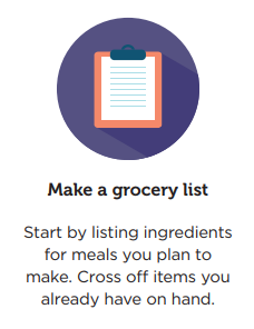 Make a grocery list
