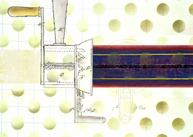 Biotech Blaster, 2003 - pastel on paper 32 x 40