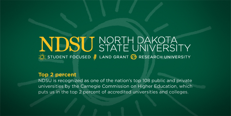 NDSU - in top 2 percent of accredited universities and colleges