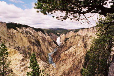 Yellowstone River Falls