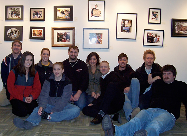 2008 photojournalism students.