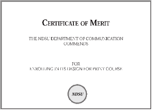Certificate exercise.