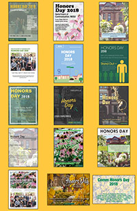 Honors day poster