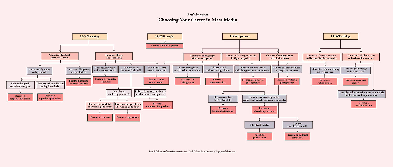 Careers in mass media.