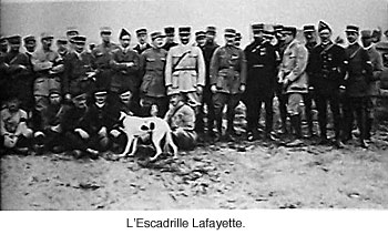 L'escadrille Lafayette.