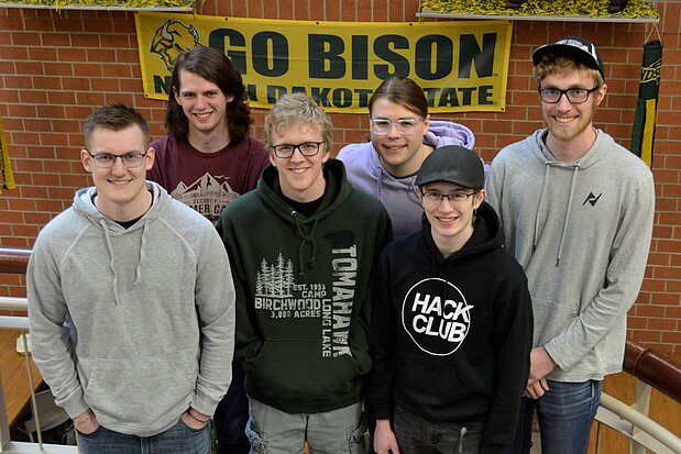 NDSU Team at National Cyber League competition