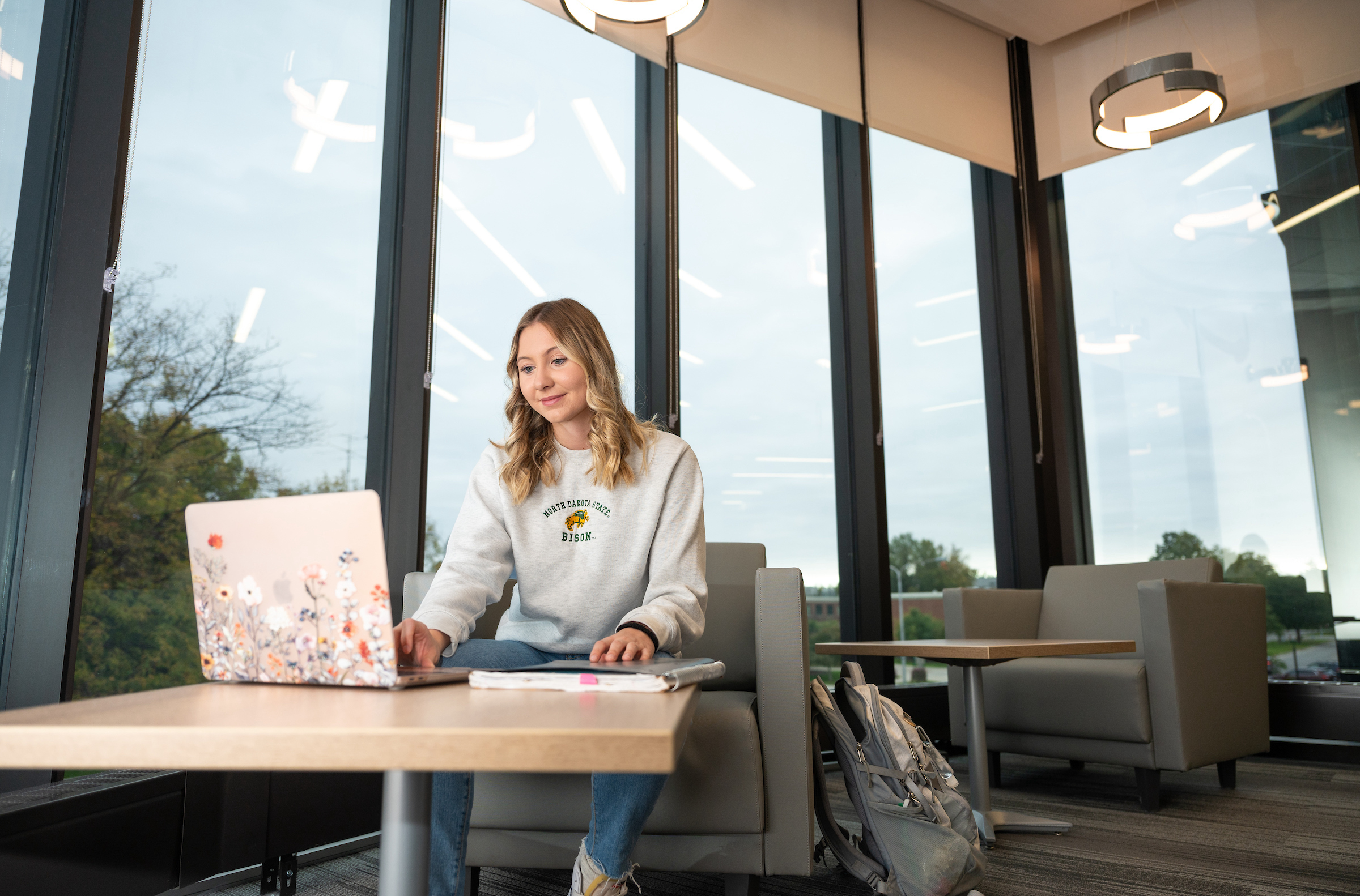 Photo of Ashlyn Schauer on campus