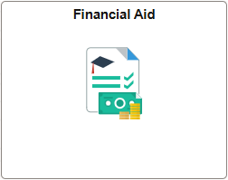 Financial Account tile from Campus Connection home screen.