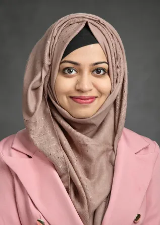 Headshot of Sarjana Kazi Safrain