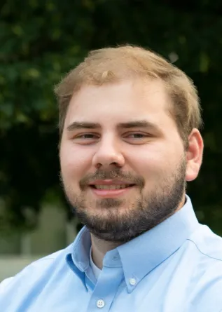 Jacob smiling at the camera.
