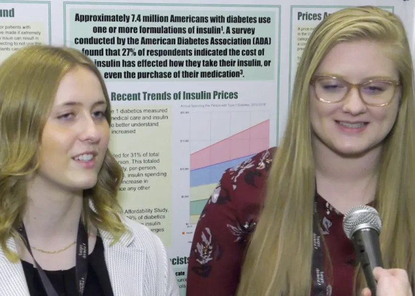 Photo of NDSU pharmacy students