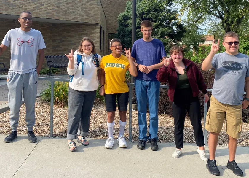 Photo of students in TAP program