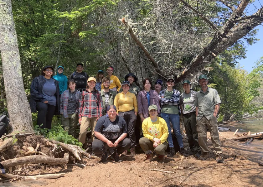 The project is supporting Tribal land restoration projects and cultural revitalization programming through an innovative, collaborative approach to the survey and documentation of historic sites on the Red Cliff reservation in northern Wisconsin. 