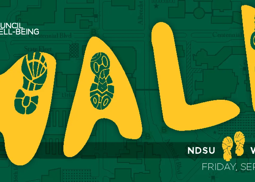 Walk to well-being graphic