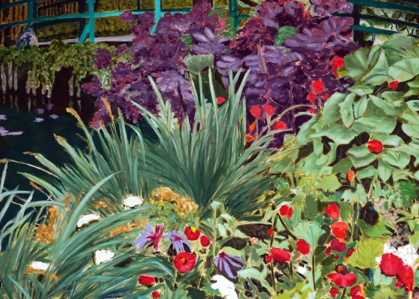 Kim Bromley, NDSU professor of art, will exhibit 24 paintings titled, “Kim Bromley: Monet’s Garden,” from Jan. 19 through March 20, 2024  