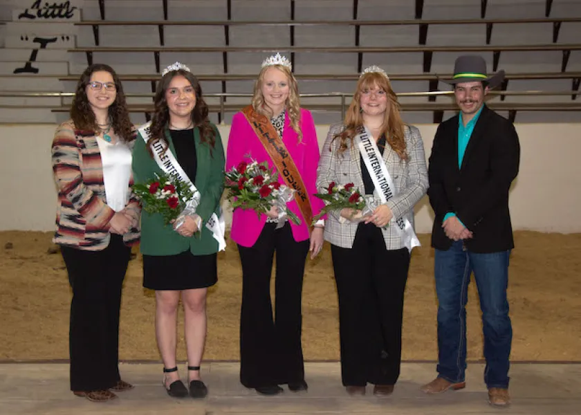 This year’s 98th Little International Queen is Kasi Holm of Ashley, North Dakota.