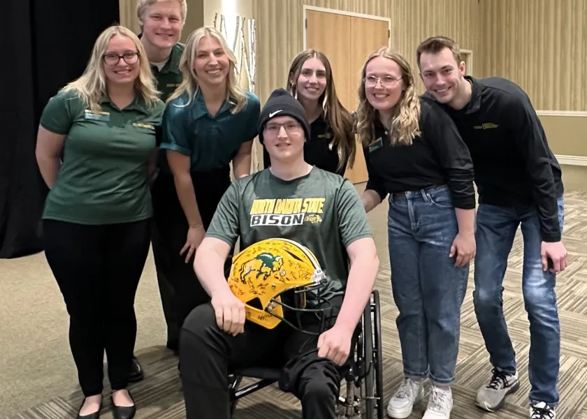 High school student Dawson VanSickle