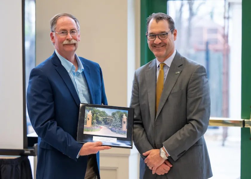 Jim Kirsch, NDSU research technician in animal sciences