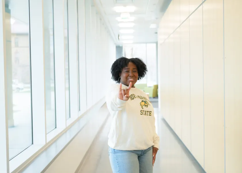 Photo of commencement speaker Kayla Jones