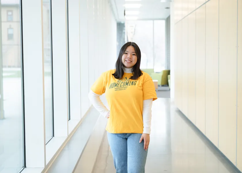 Photo of commencement speaker Briana Nguyen