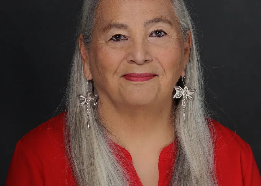 A photo of North Dakota Poet Laureate Denise K. Lajimodiere
