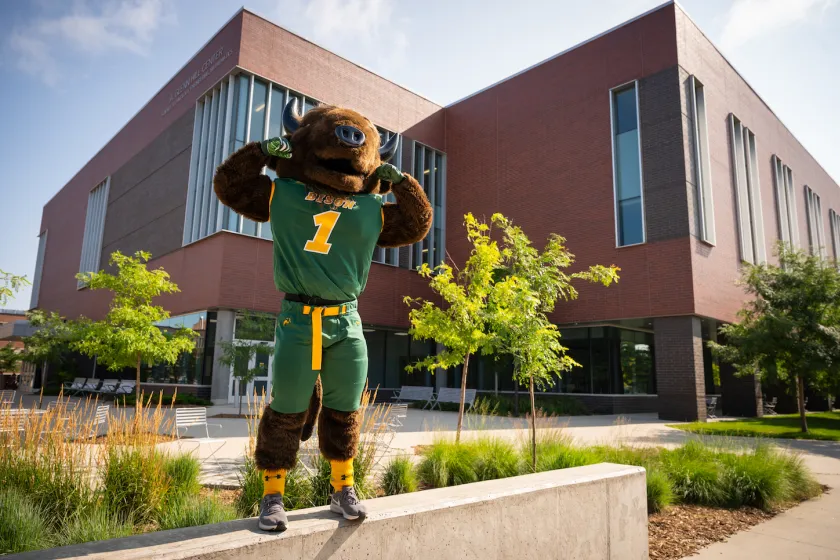 Photo of Thunder on campus