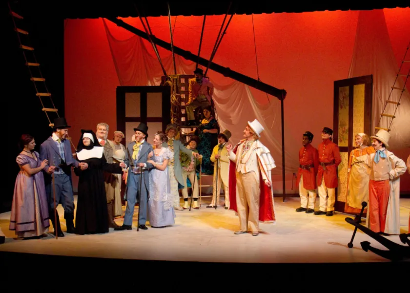 A photo of costumes designed by Rooth Varland