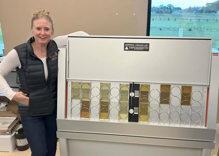 Emily Biggane, research faculty from United Tribes Technical College