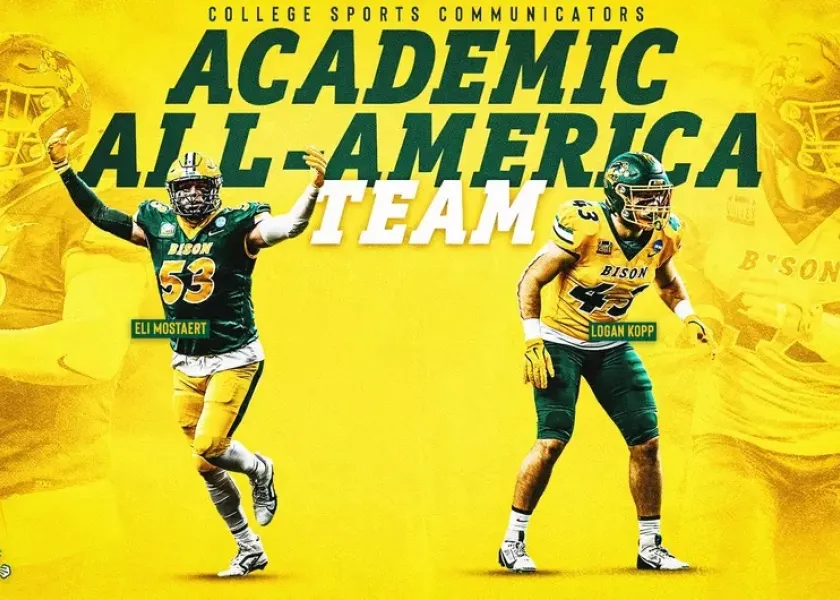 NDSU football academic All-Americans