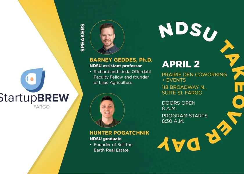 NDSU takeover of StartupBREW