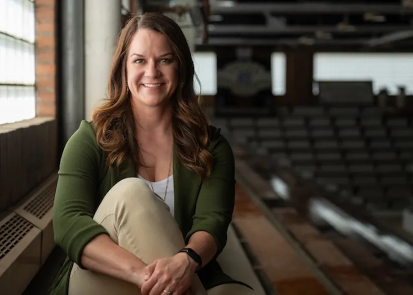 Laiken DeMorrett, the executive director of the North Dakota FFA Foundation