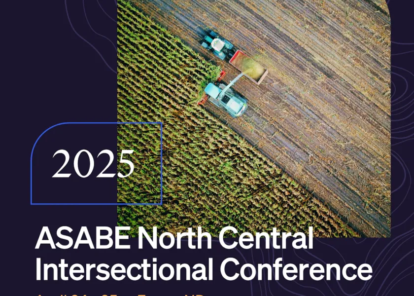 A graphic for the ASABE North Central Intersectional Conference at NDSU