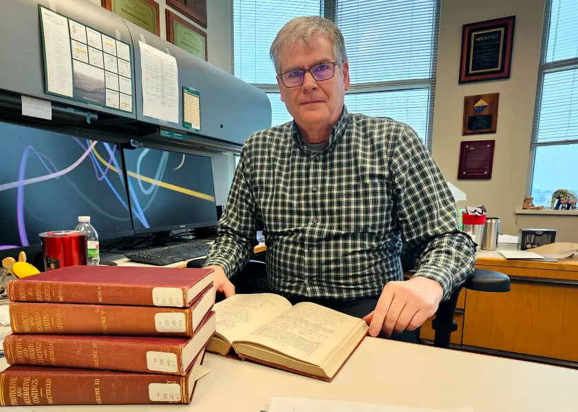 NDSU professor Dean Webster