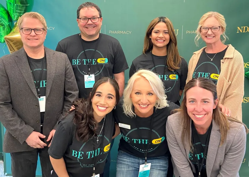 Members of NDSU's ONE Program pose for a group photo.